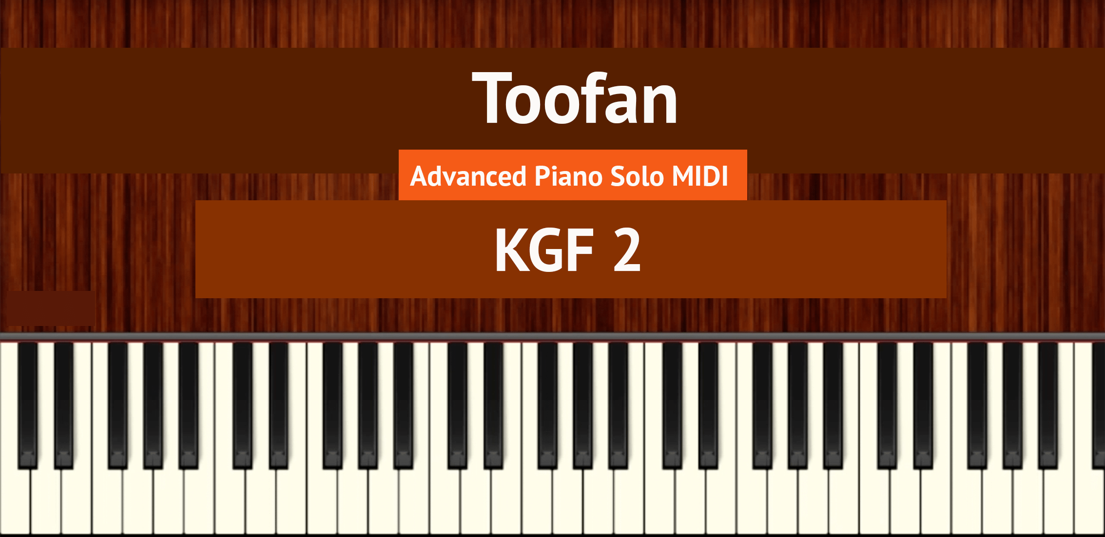 Toofan Advanced Piano Solo MIDI Bollypiano
