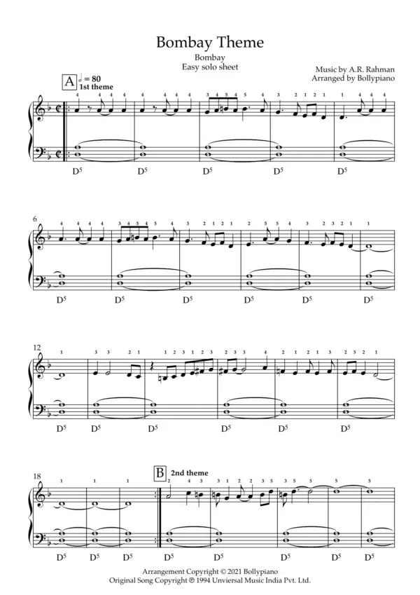 Bombay Theme