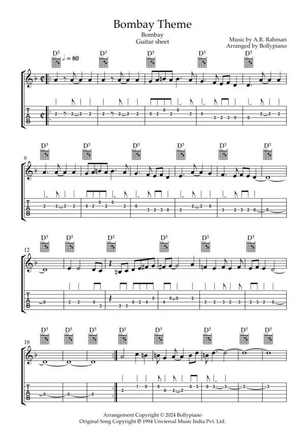 Bombay Theme