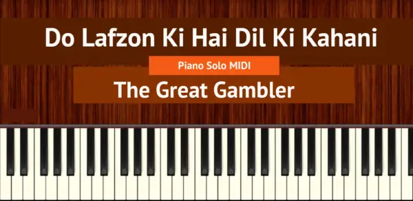 Do Lafzon Ki Hai Dil Ki Kahani