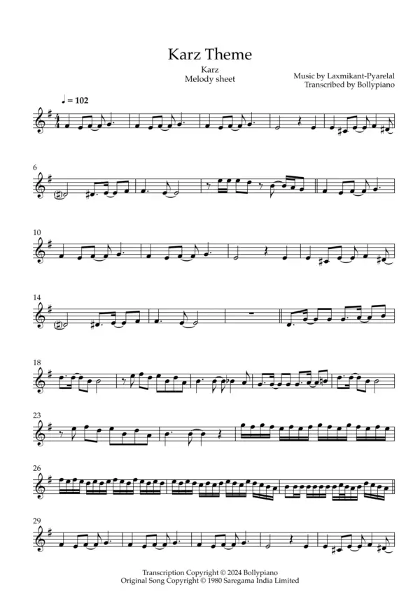 Karz Theme