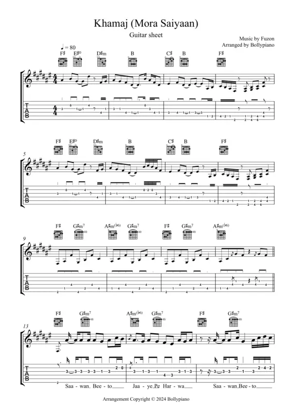 Khamaj (Mora Saiyaan)