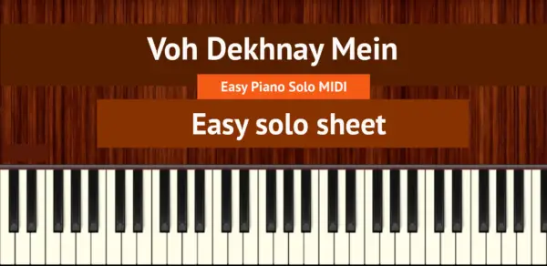 Voh Dekhnay Mein